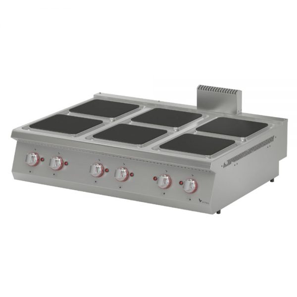 EKO9030K – 6 Square Electric Hot Plate